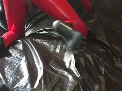 catsuit and latex