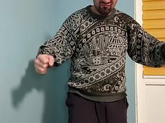 Earl dances beautifully and cums beautifully in the end