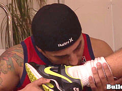 feet fetish hunks cumspray sneaker after intercourse