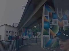 Ep 1. Horny Chinese Boy rides a girthy Aussie cock bareback