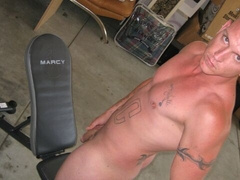 Jt Stryker wants to lift weights and stroke dick too