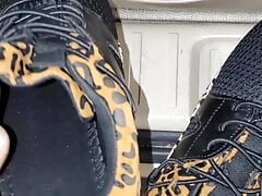 mechanic cum in customer socks