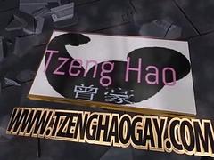 Asian stud rubs one out before a shower