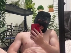 Soddening my sheets with jizz