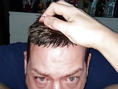 9.5 Inc cock fucking my throat