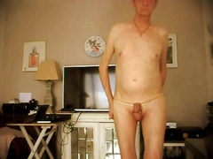 Naked With Rings And Bouncy Holding My Sack Of Babymakers