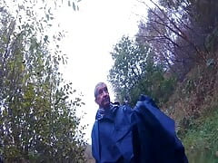 Rain Poncho Wank