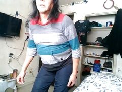 horny mature wedgie crossdresser
