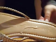 Sandals with cum