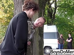 Gay Twinks Swapping Boyfriends at BoysDomen