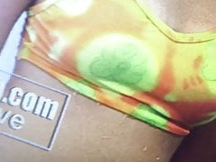 Anushka cum Tribute on her body lanja munda ahh