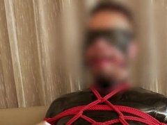 Love Glove Drone in Motel Apartment have Heavy Orgasm