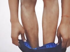 Desi boy doing handjob at mid night 💦
