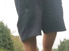 Risky wank in open