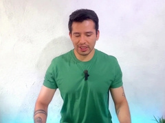 Teenie drills his nosey muscular schoolteacher