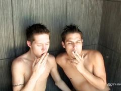 Evan Rivers Gives Ryan Connors Cock Riding Under The Sun