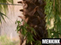 Johnny Ford turns hiker Derek Kage into his savage bondage fucktoy