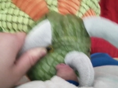 Awerage Green Dinosaur Triceratops Part.1