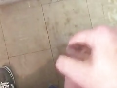 Another foamy jerk and cum