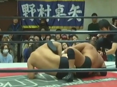 Classic hard japan wrestling