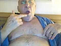 Onanism, grandpa masturbating, gay grandpa