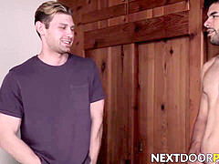 Deep bum boinking with jocks Jacob Peterson and Zay Hardy