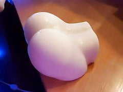 Bubble ass toy fucking