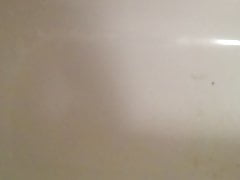 Just me shooting my load into the bathtub