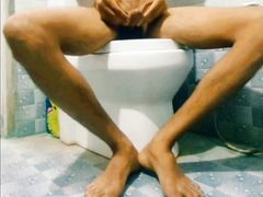 Long black dick cum