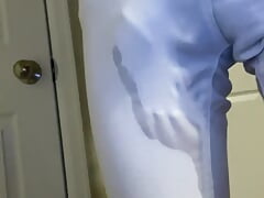 Twink Rewetting White Jeans