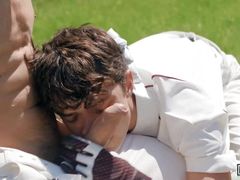 Sam Ledger & Leo Louis Got Penalty But Instead Of Leaving They Fuck In The Middle Of Golf Course As A Payback - MEN