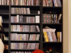 Femboy milking and railing a fake penis in mini-skirt and hip highs