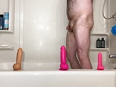 Shower before toy play. Part 1 of 2.