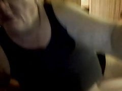 grandpa stroke with dildo on webcam