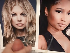 Cum Tribute: Fergie & Nicki Minaj