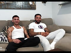 Benjy was satisfied with his hole and throat being used