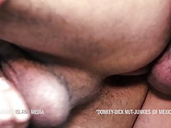 (LatinLoads) Petite bottom gets hole beaten