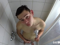 Euro lad enjoys auditions and college adventures in gay porn scenes