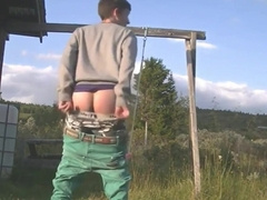 Copenhagen Twink Plays with Big Cock & Dildo