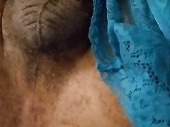 Bbw Sissy chub CD easily taking dildo in her slutty asshole
