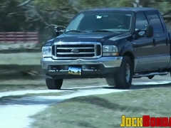 Muscled bound Tober Brandt shares his painful tormenting experience outdoors