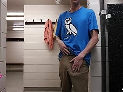 johnholmesjunior at open public showers change room in burnaby sports complex vancouver