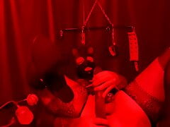 Watch my ass swallow a 24 inch dildo