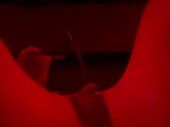 Red lights and dildo!