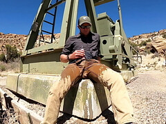 Pissing my pants on an oil rig