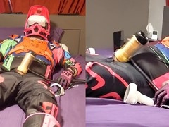 Gay cock milking machine, vr headset, gay colored hair