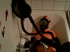 orange bath