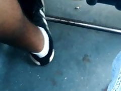 Healty plays at bus