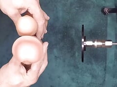 The big one on the fucking machine, as requested!