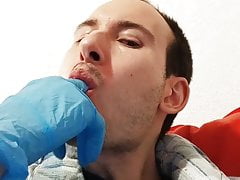 Gagging with my fingers